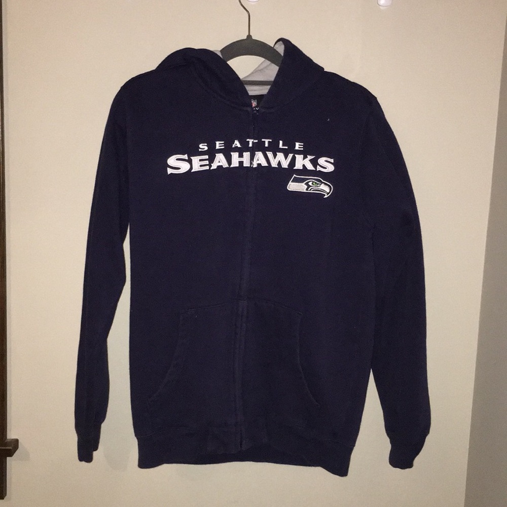 Seattle Seahawks zip up sweatshirt